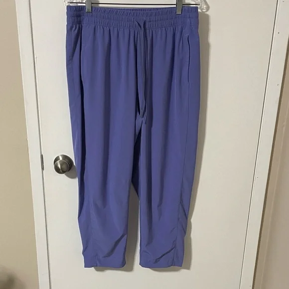 Athleta Arrival Pants in Dark Adonis Blue Size 14 - Picture 3 of 12